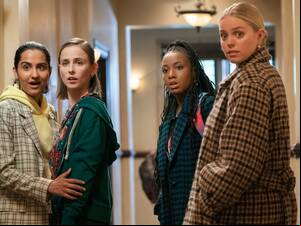 Drunk Russian Girls Sex - The Sex Lives of College Girls review â€“ this comedy's spectacular chemistry  makes it the modern-day Friends | Television & radio | The Guardian